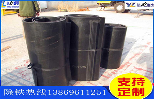 除鐵器，皮帶式除鐵器，皮帶式除鐵器旋轉方向