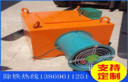 崗冷電磁除鐵器，重慶風(fēng)冷帶式電磁除鐵器_選型_重慶風(fēng)冷帶式電磁除鐵器工作原理_價(jià)格