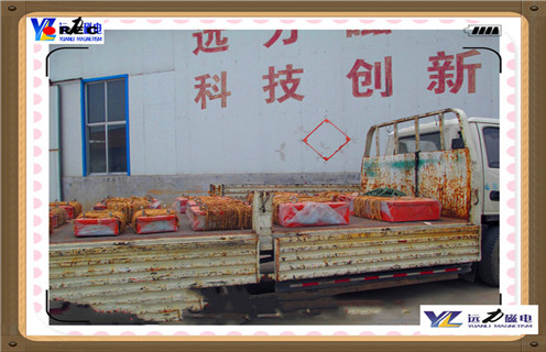 永磁除鐵器，江蘇RCYB-5永磁除鐵器杠桿脫磁知識參數_內部磁塊安裝方法_江蘇RCYB-5永磁除鐵器杠桿脫磁型號價(jià)格 