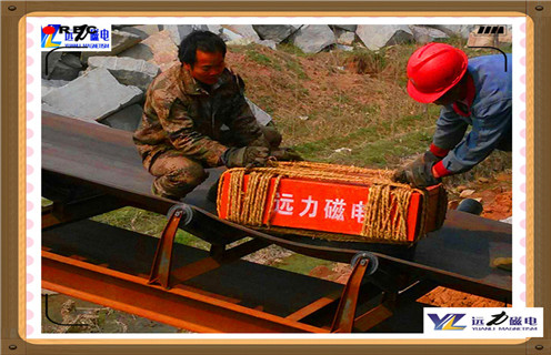 皮帶永磁盤(pán)除鐵器，湖南皮帶機永磁除鐵器參數_內部磁塊安裝方法_湖南皮帶機永磁除鐵器型號價(jià)格