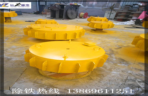 盤(pán)式電磁除鐵器，安徽盤(pán)式電磁除鐵器吸力減弱原因_安徽盤(pán)式電磁除鐵器吸力減弱原因接線(xiàn)原理圖工作原理及內部結構