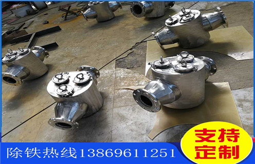 管道式 漿料除鐵器，江西管道試漿料除鐵器_遠力江西管道試漿料除鐵器用途現貨參數表可定制工作原理_安裝示意圖