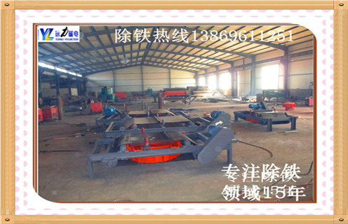 自卸式電磁除鐵器，陜西自卸式電磁鐵除鐵器_陜西自卸式電磁鐵除鐵器如何鑒別好壞_安裝及控制原理圖