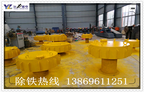 自卸式電磁除鐵器，廣東自卸式電磁除鐵器_規格型號_廣東自卸式電磁除鐵器安裝效果適用范圍的工作原理