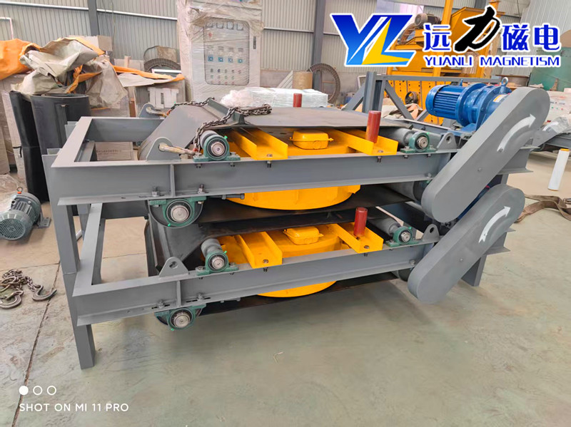 建材粉料除鐵提質(zhì)，RCDD 電磁自卸除鐵器能否實(shí)現品位升級？遠力磁電現場(chǎng)案例詳解